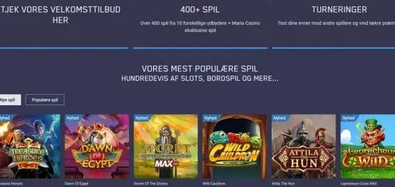 Maria Casino mobil